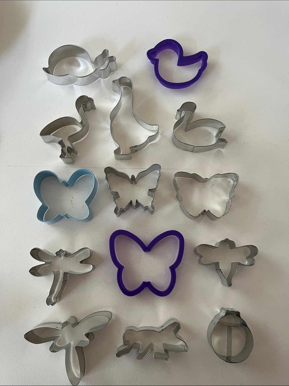 Pond Friends-Themed Cookie Cutters, Set of 14